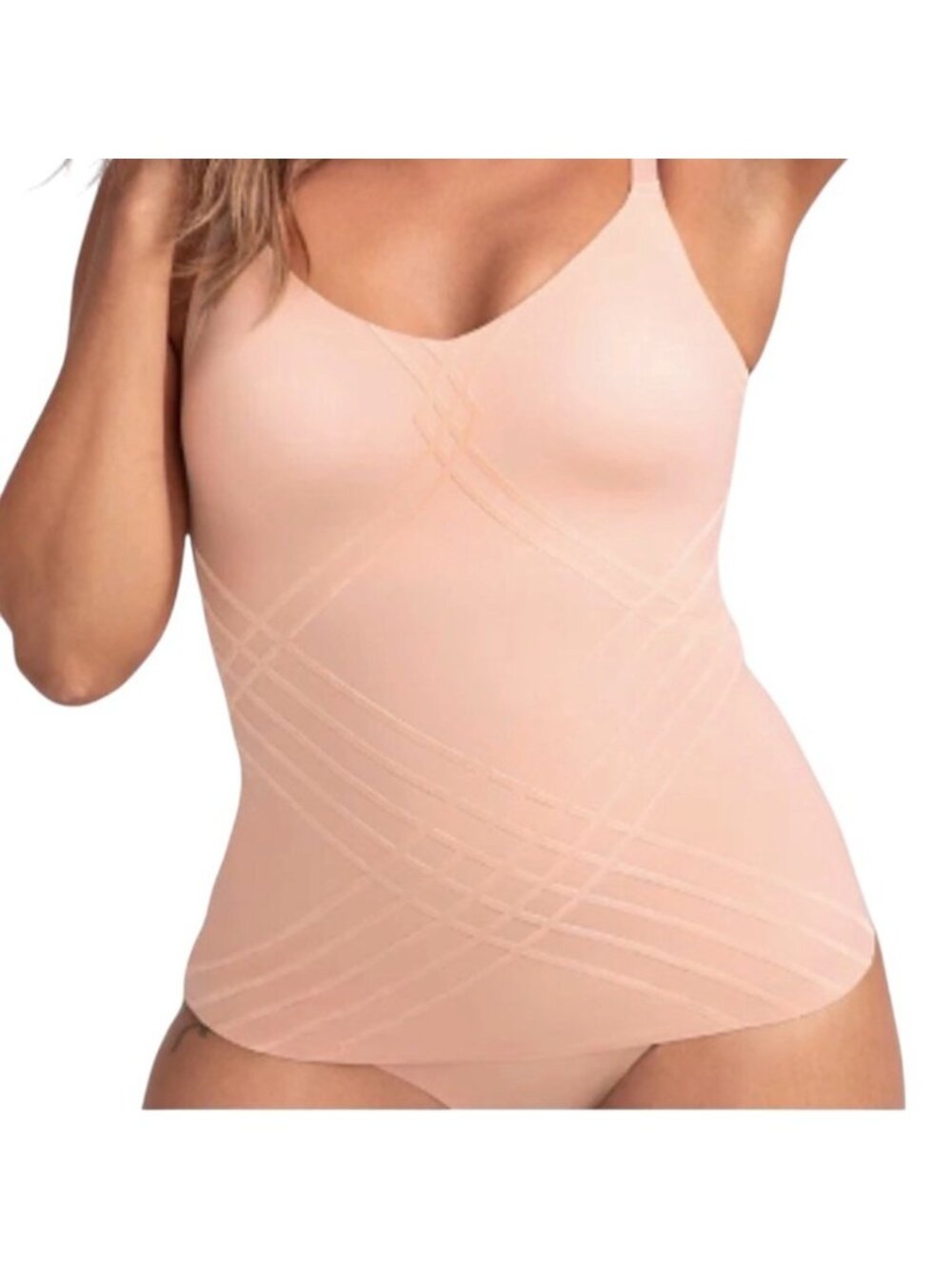 Honeylove Silhouette Shapewear Camisole Beige Size 1X Special Occasion Wedding